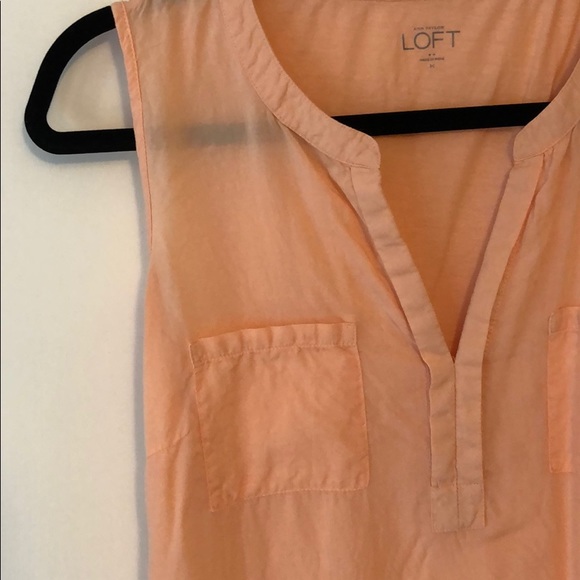Light orange utility top - Picture 2 of 3